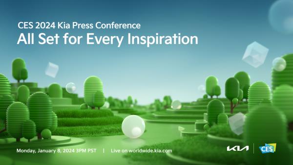 Teaser image for Kia press co<em></em>nference at CES 2024 (Kia)